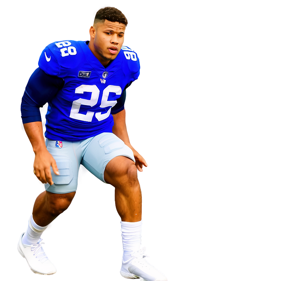 Saquon Barkley Pre-game Warmup Png 12