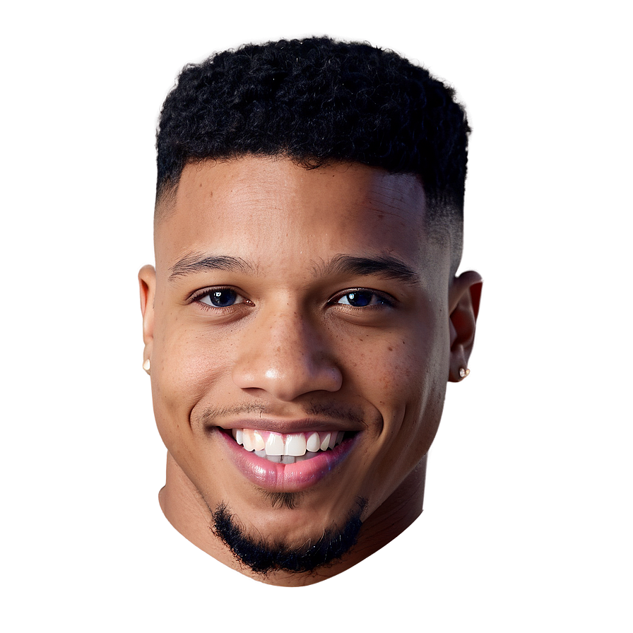 Saquon Barkley Smiling Portrait Png Vlb25