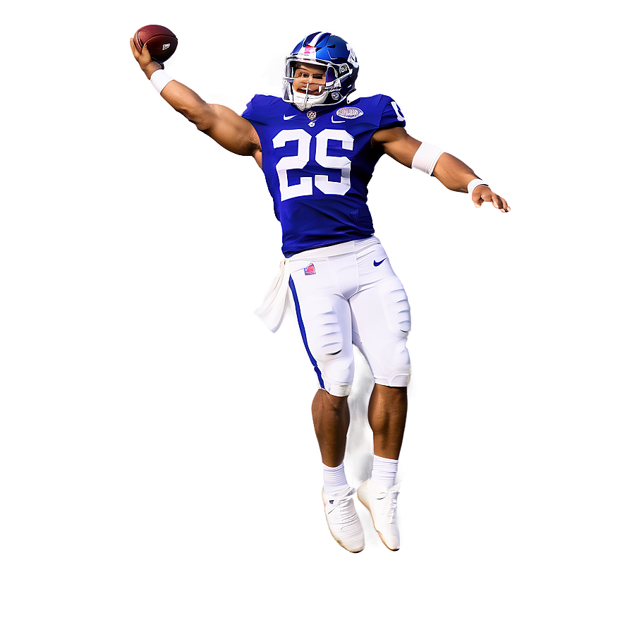 Saquon Barkley Victory Leap Png Fji