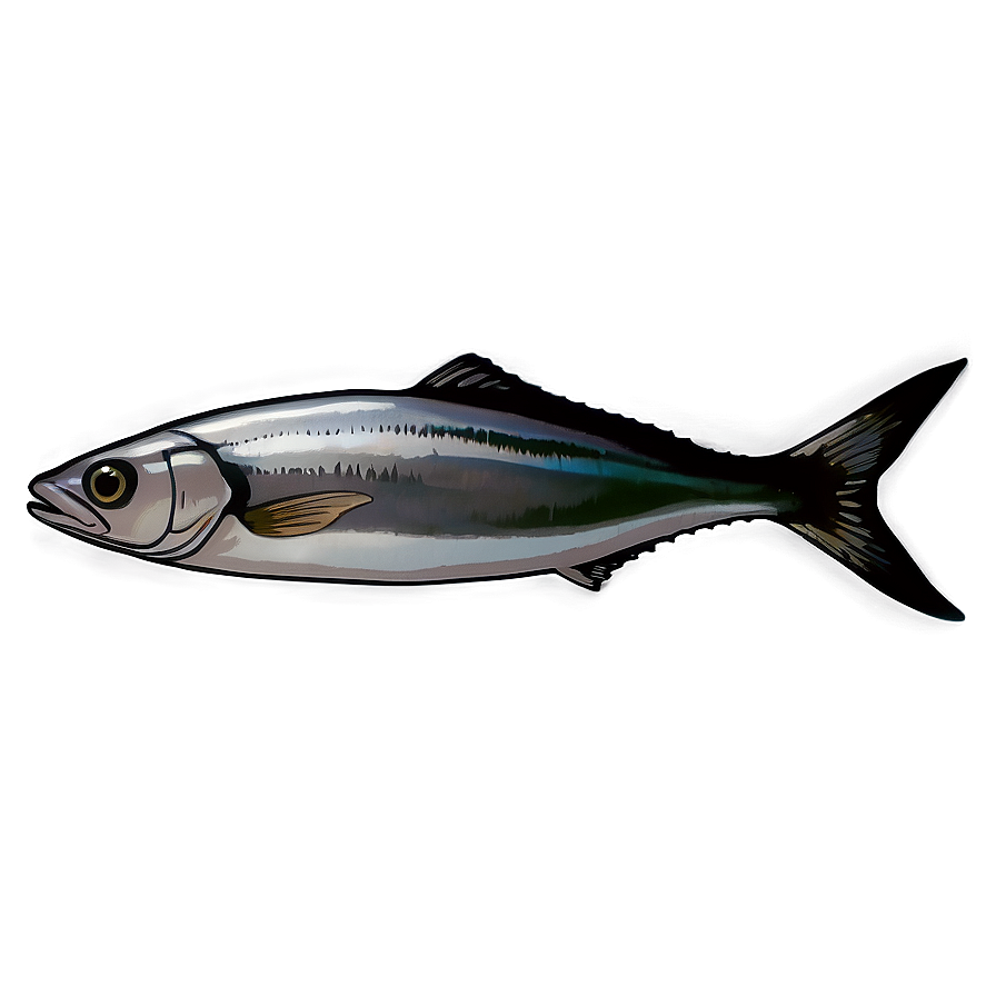 Sardine Silhouette Png Kwd52