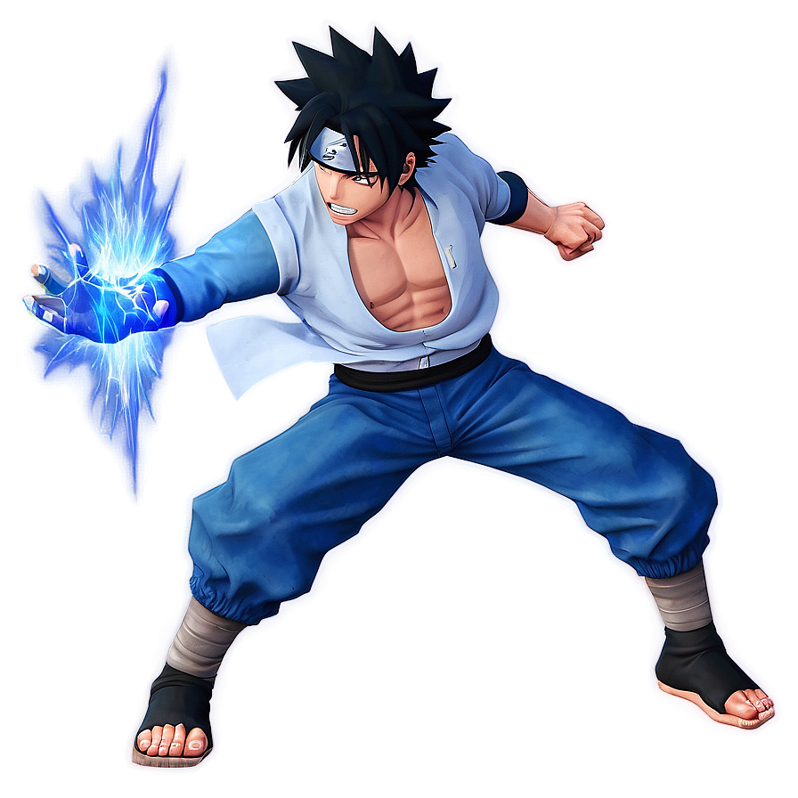 Sasuke Uchiha Chidori Attack Png Dfo