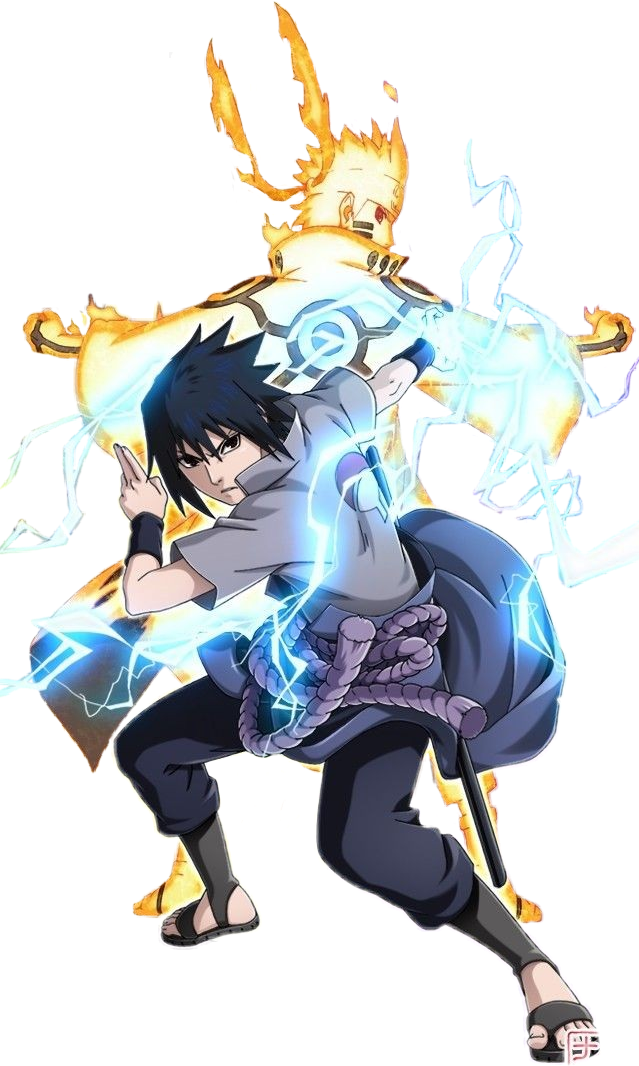 Sasuke Uchiha Chidori Susanoo Aura