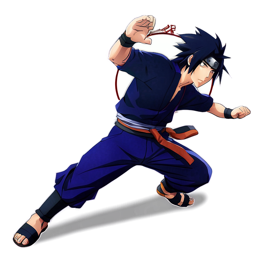 Sasuke Uchiha In Action Png Fnu54