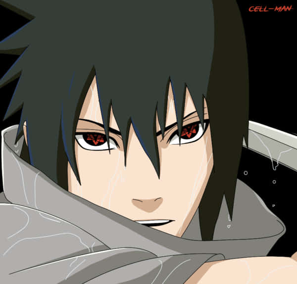 Sasuke Uchiha Sharingan Glare