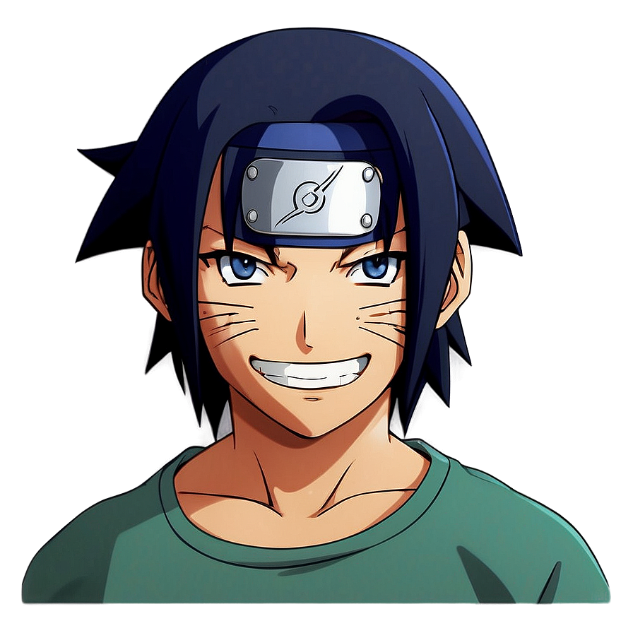 Sasuke Uchiha Smile PNG 12 PNG with transparent background