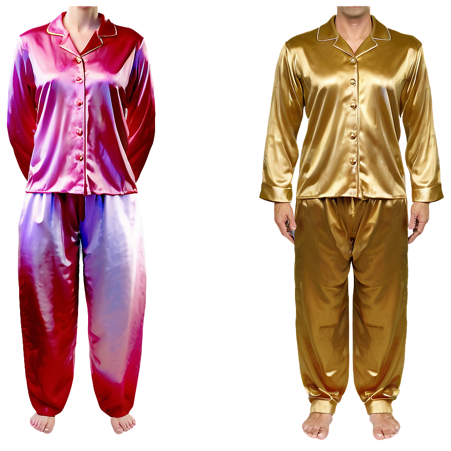 Satin Pajamas Png 06132024