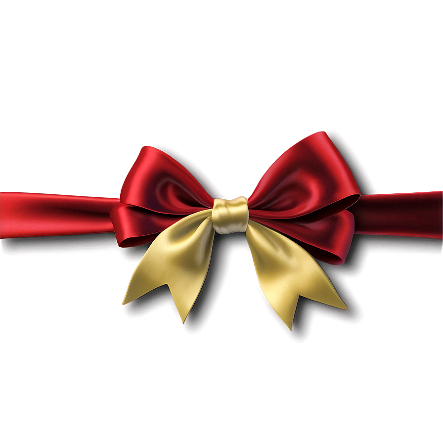 Satin Red Bow Png 05252024