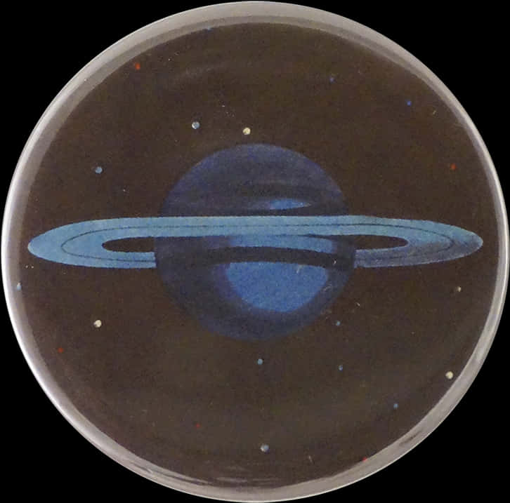 Saturn Planet Illustration