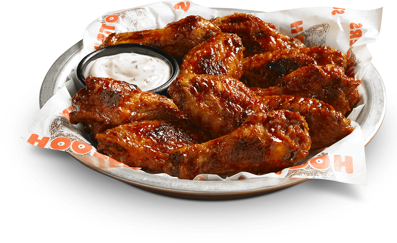 Hooters Chicken Wings, HD Png Download PNG with transparent background