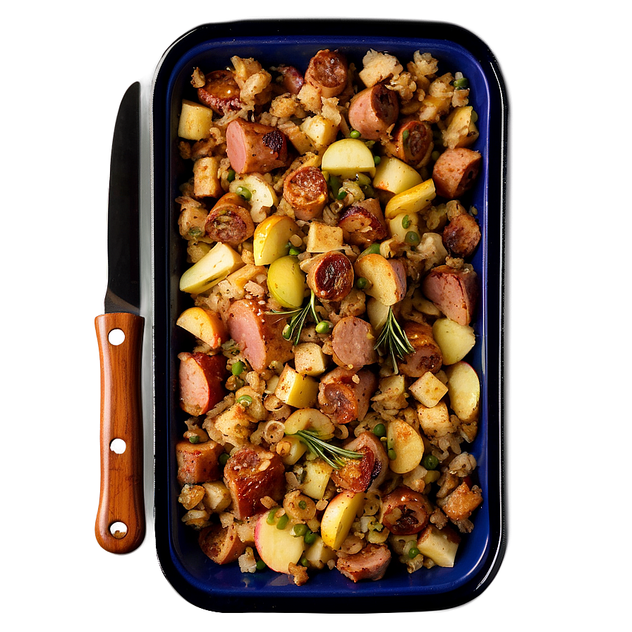 Sausage and Apple Stuffing PNG 55 PNG with transparent background