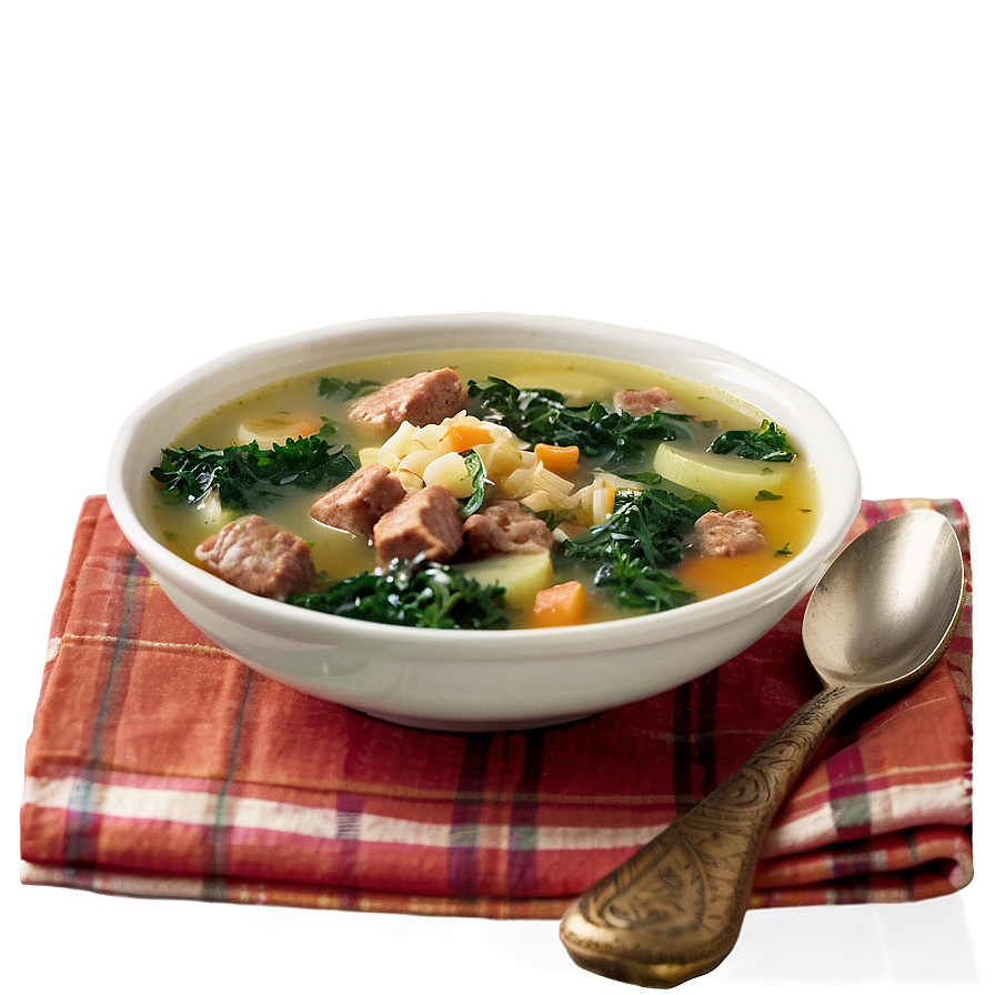 Sausage And Kale Soup Png 39