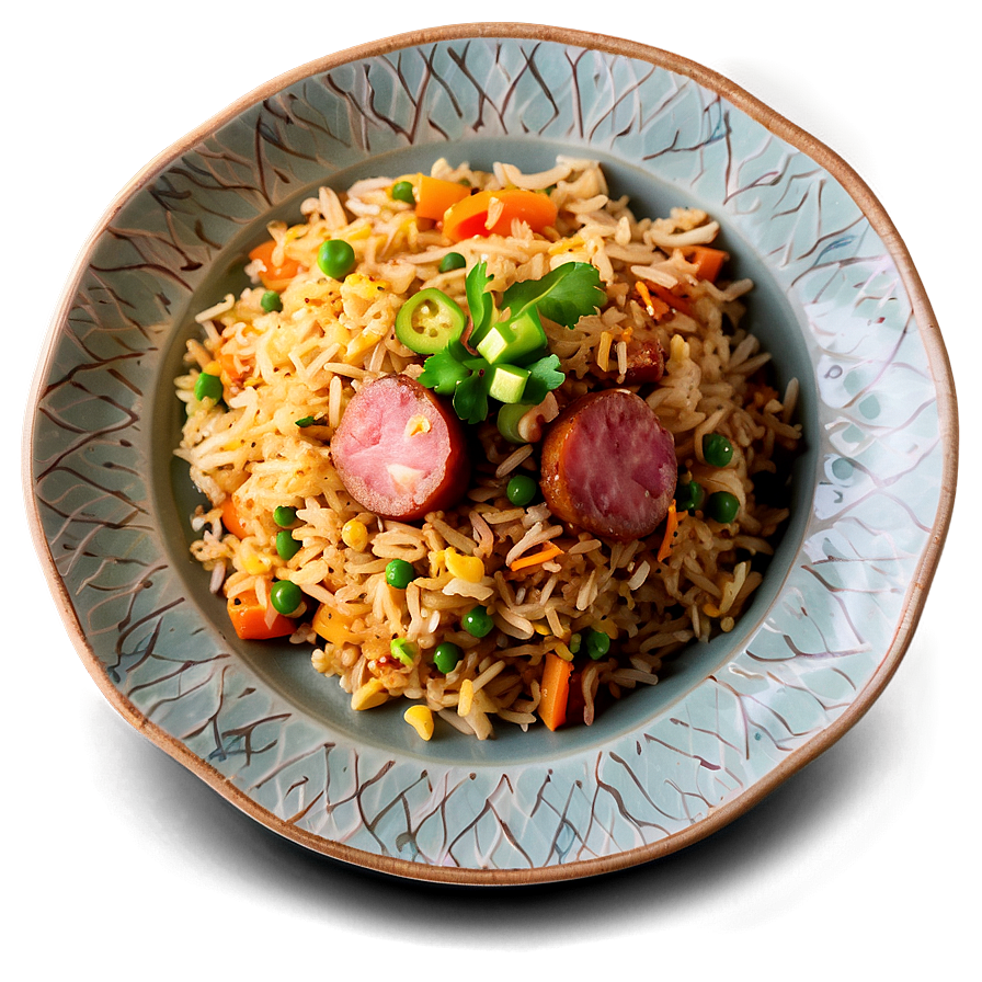 Sausage Fried Rice Png 06262024