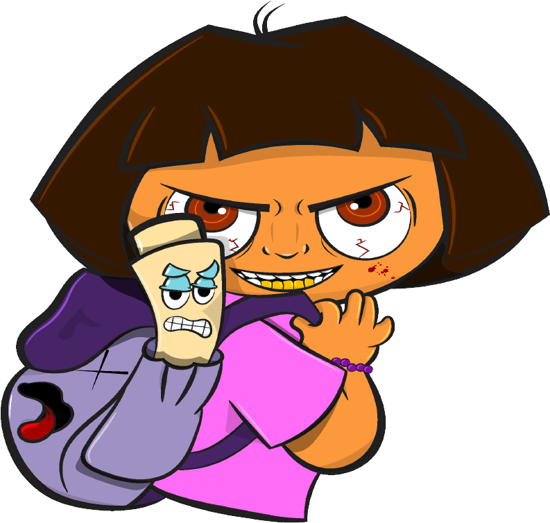 Savage Dora The Explorer Clipart , Png Download - Clipart Dora, Transparent Png PNG with transparent background