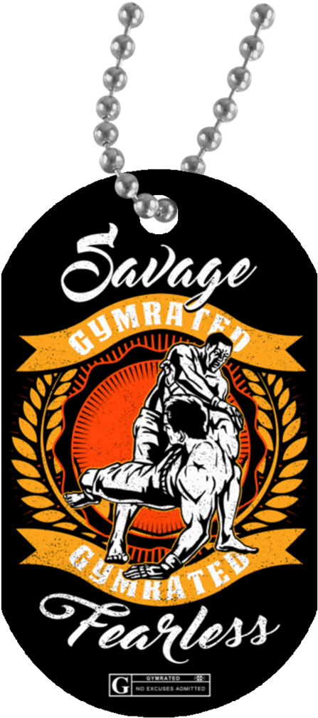 Savage Gumrated Dog Tag Design