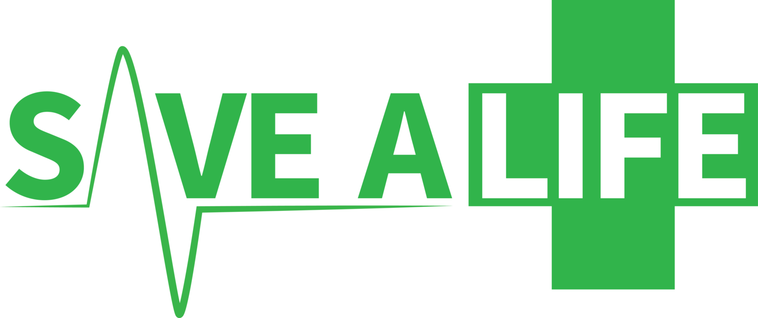 Save A Life Logo PNG with transparent background