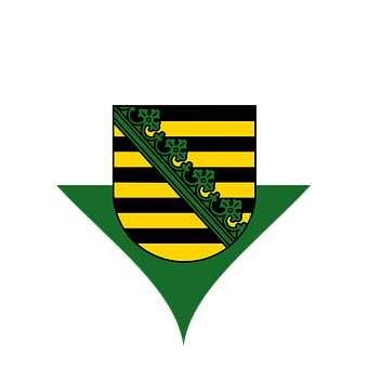 Saxony Anhalt Heart Emblem