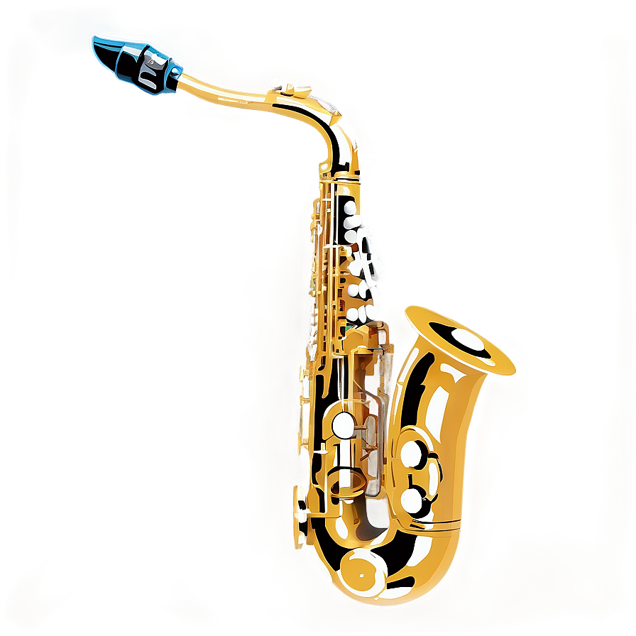 Saxophone In Jazz Club Png Jtj