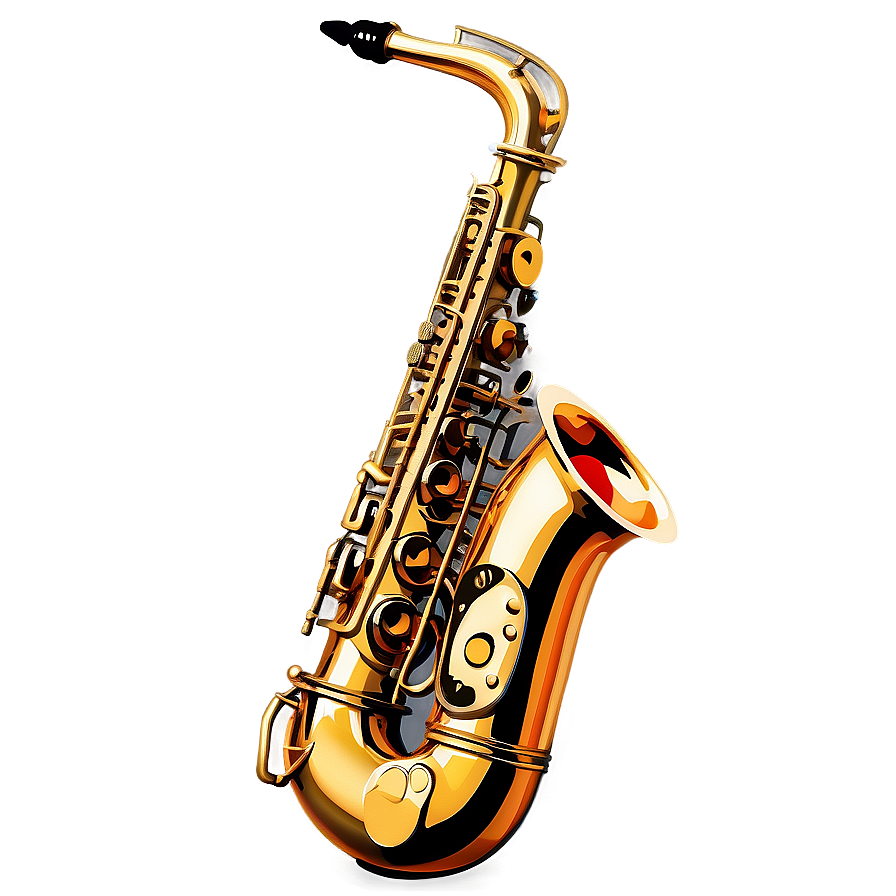 Saxophone With Cool Sunglasses Png 05252024