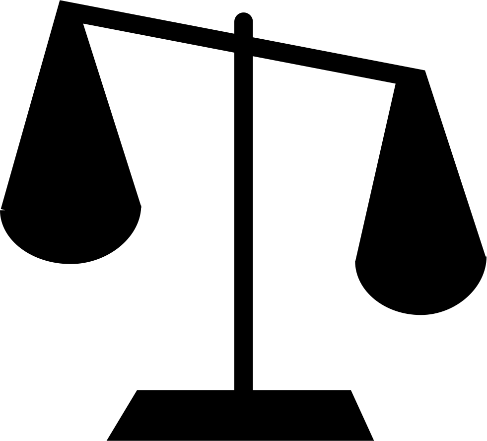 Scalesof Justice Icon PNG image with a transparent background, free high-resolution download