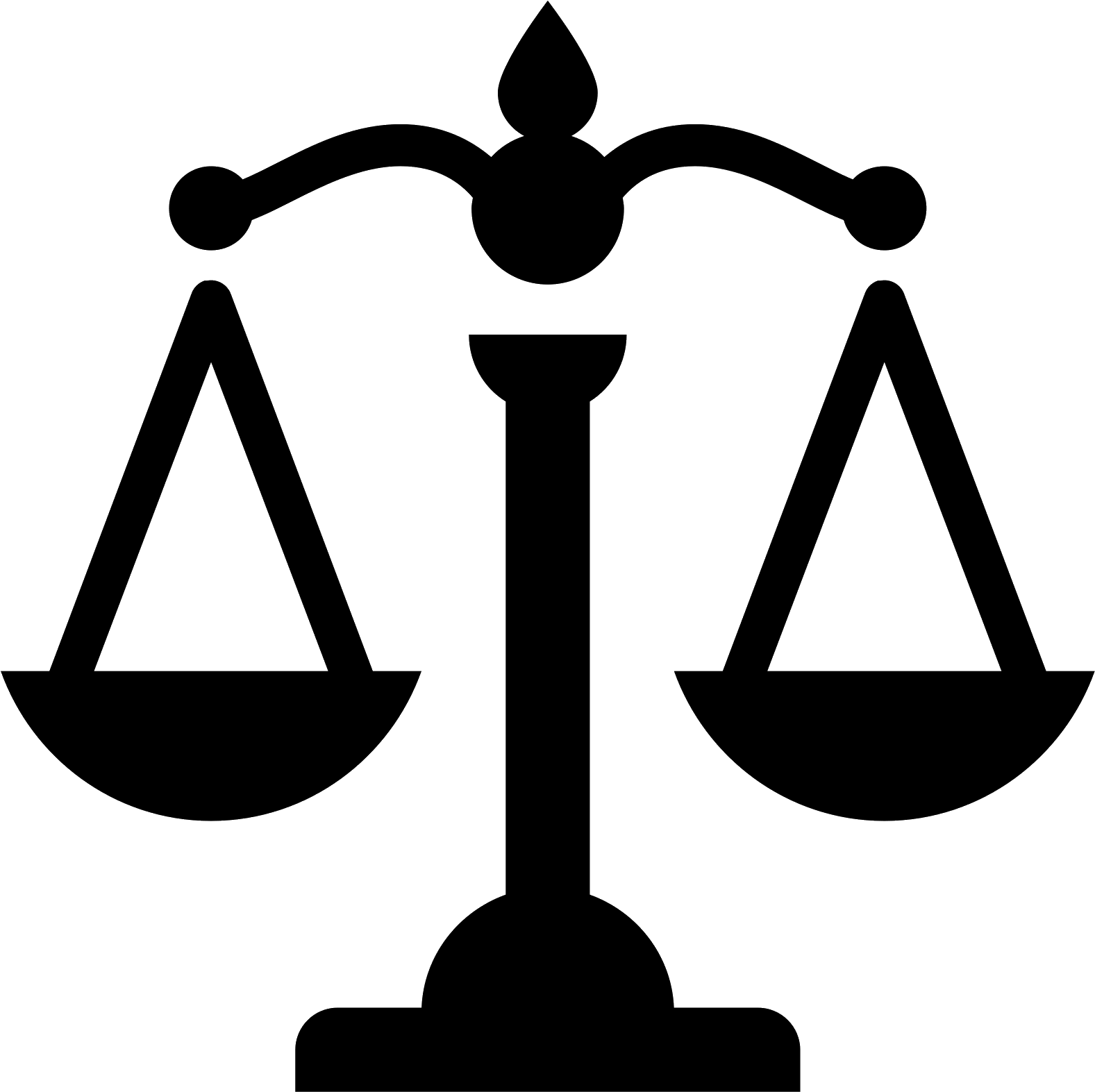 Scalesof Justice Icon PNG with transparent background