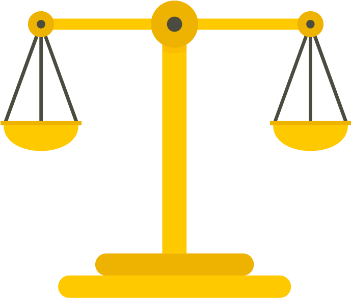 Scalesof Justice Icon PNG with transparent background