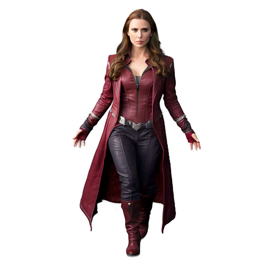 Scarlet Witch Avengers PNG tyo PNG with transparent background