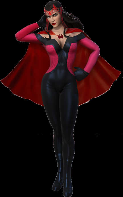 Scarlet Witch Character Pose