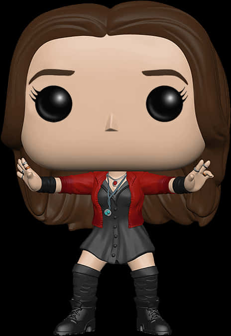 Transparent Scarlet Witch Png - Scarlet Witch Funko Pop, Png Download PNG with transparent background