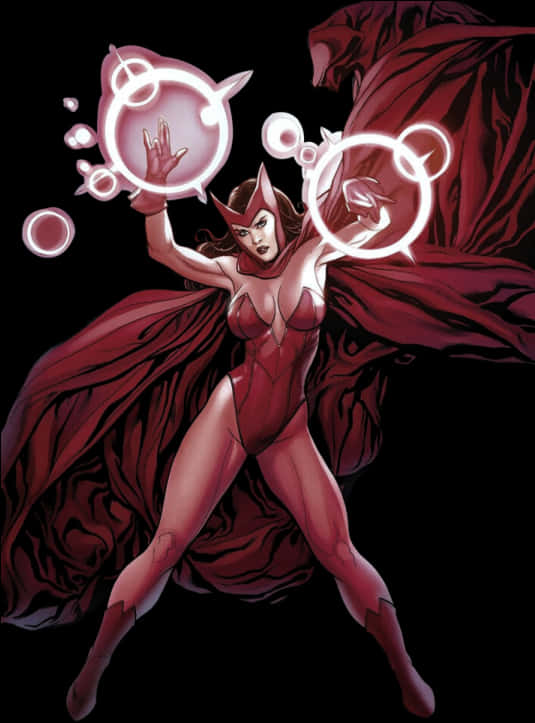 Scarlet Witch Magic Circles