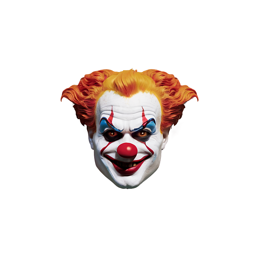 Scary Clown Face Png Tsd42