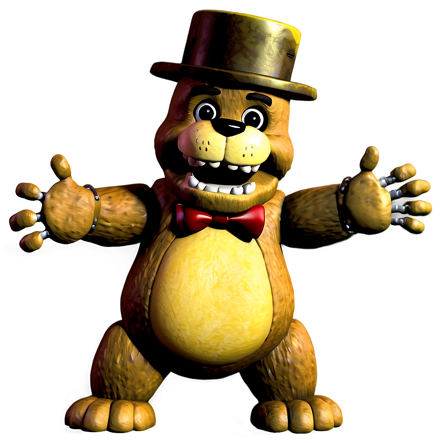 Scary Freddy Fazbear Image Png 35