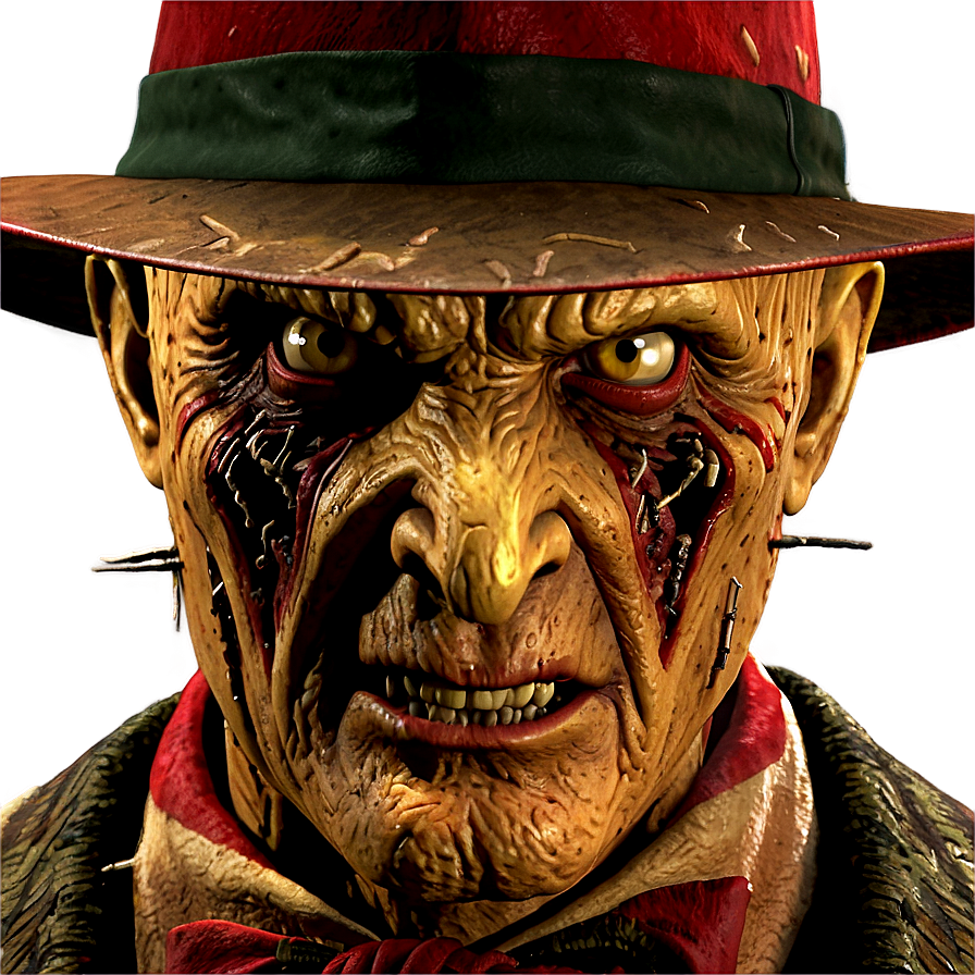 Scary Freddy Krueger Png 05232024