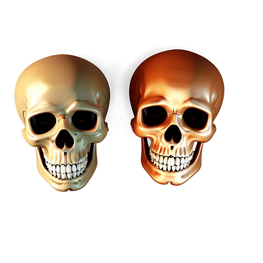 Scary Halloween Skull PNG ipf PNG with transparent background