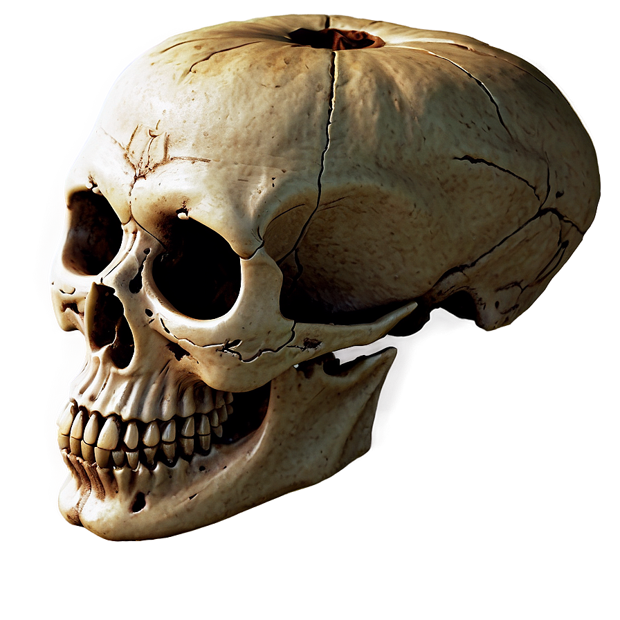 Scary Halloween Skull Png Npv99