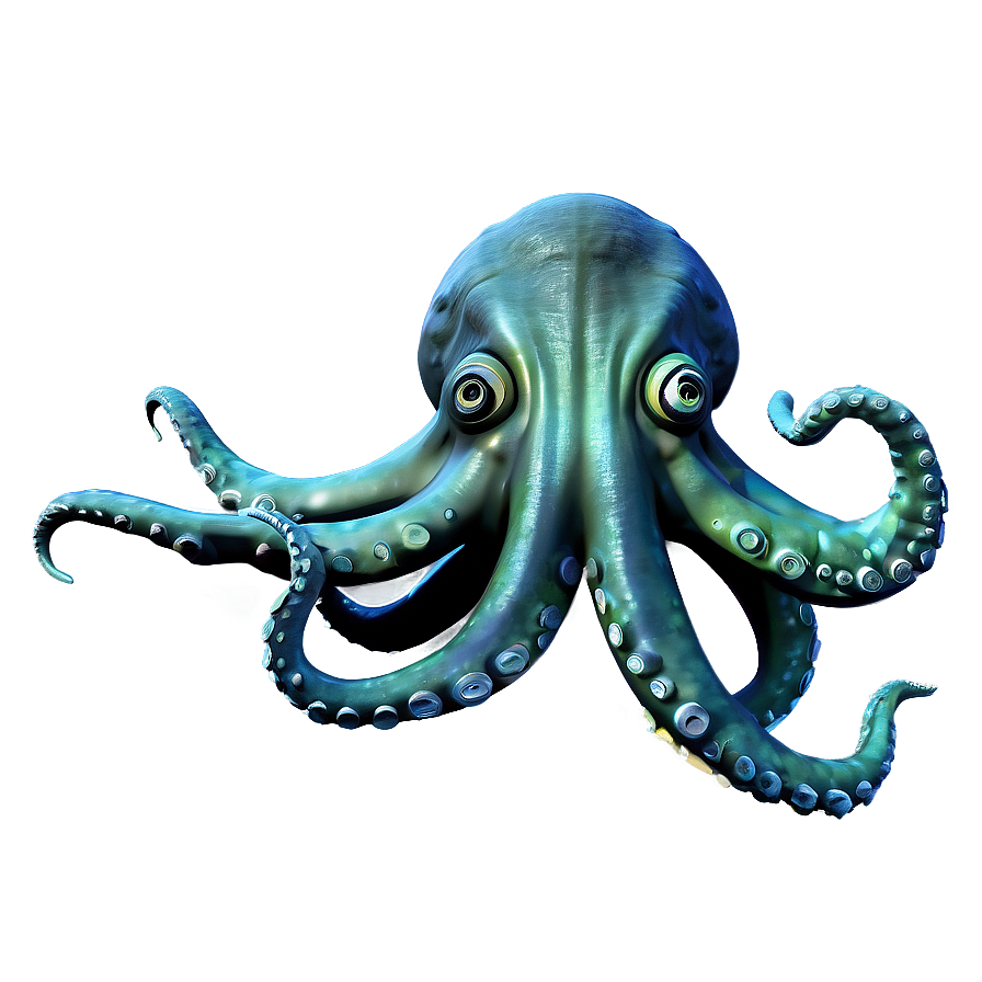 Scary Kraken Underwater Png Vpn