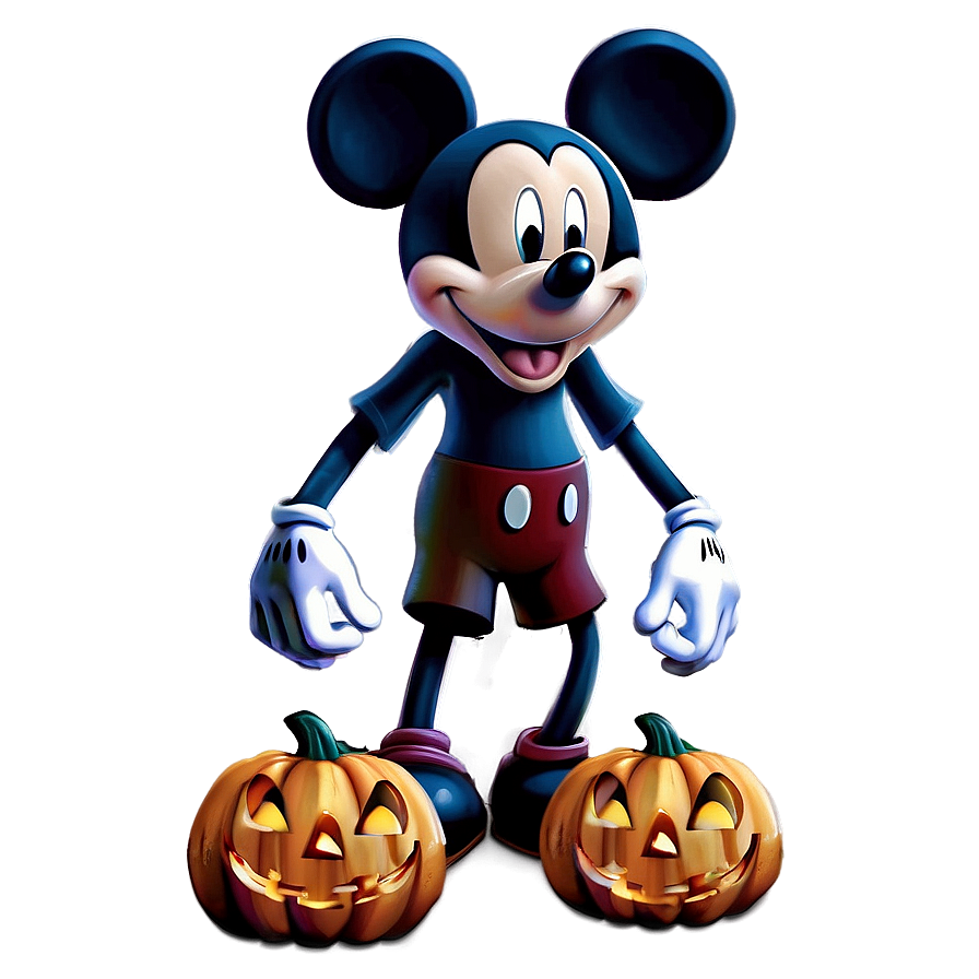 Scary Mickey Mouse Halloween Png 06212024