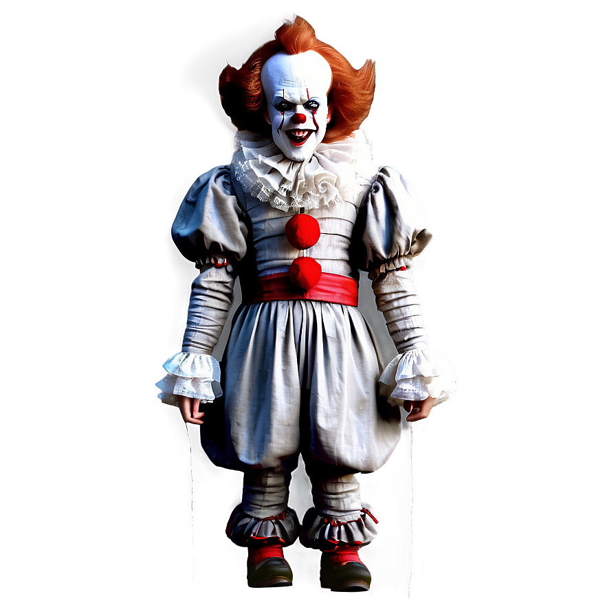 Scary Pennywise PNG enb4 PNG with transparent background