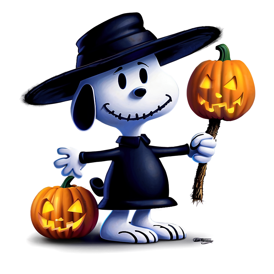 Scary Snoopy Halloween Png 99