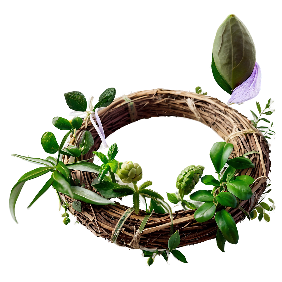 Scented Herb Wreath Png Xwq3