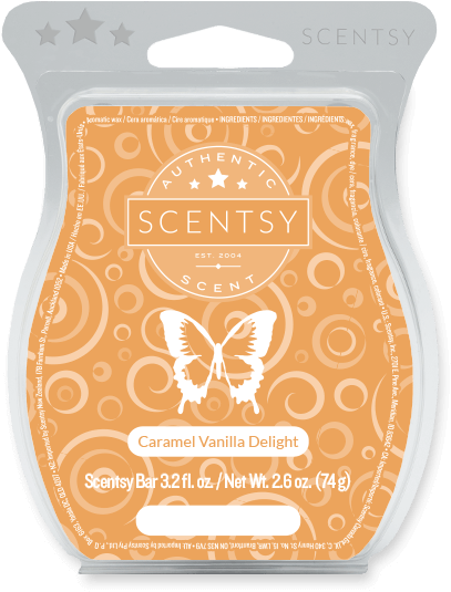 Scentsy Caramel Vanilla Delight Wax Bar