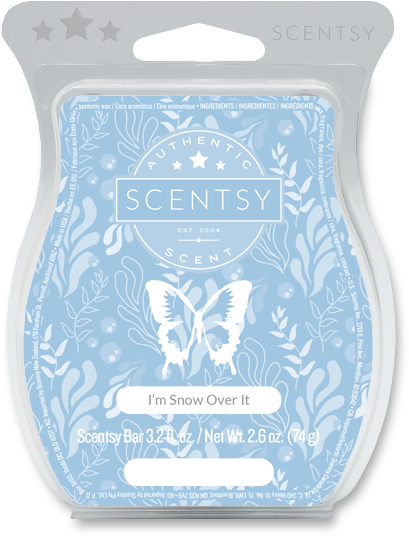 Scentsy Wax Bar Packaging Snow Over It