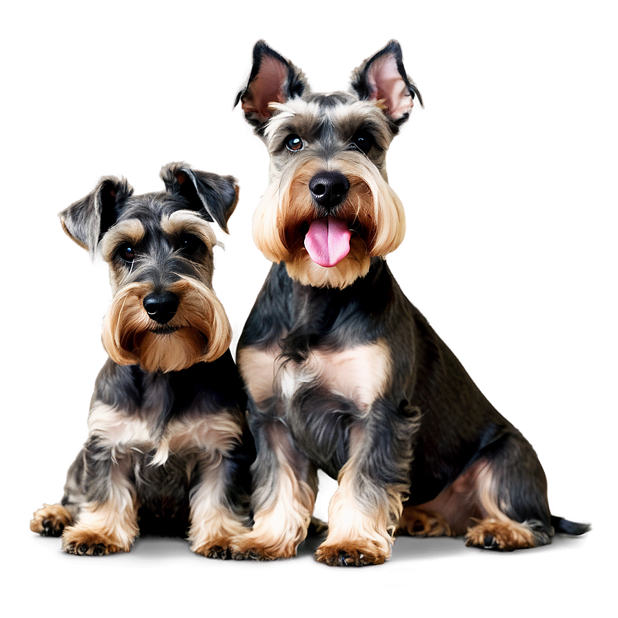 Schnauzer Family Portrait Png 06262024