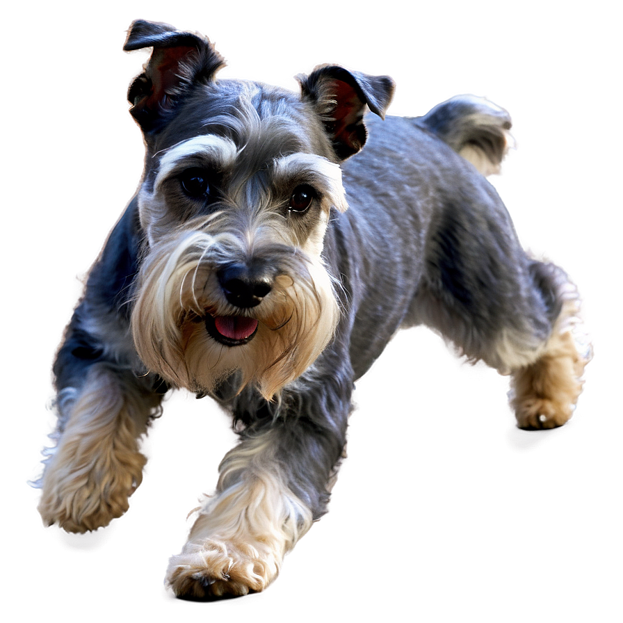 Schnauzer In Action Png Ykr90