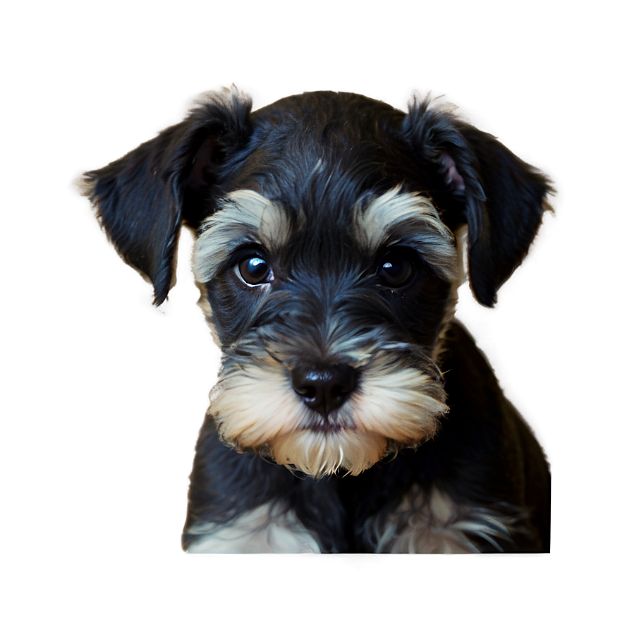 Schnauzer Puppy Eyes Png Xfn48