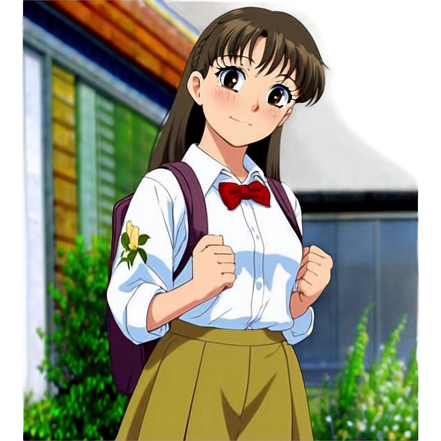 School Anime Characters Png 44