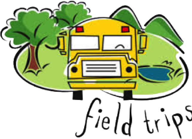 School Bus Field Trips Cartoon