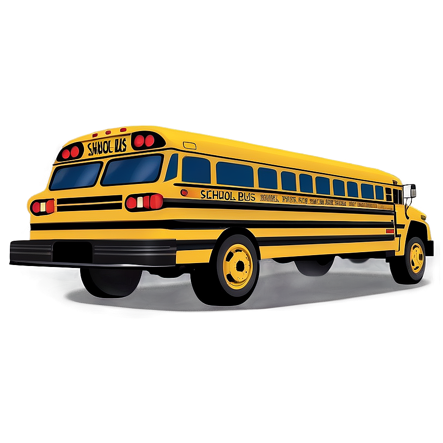 School Bus Headlights At Night Png Ekt