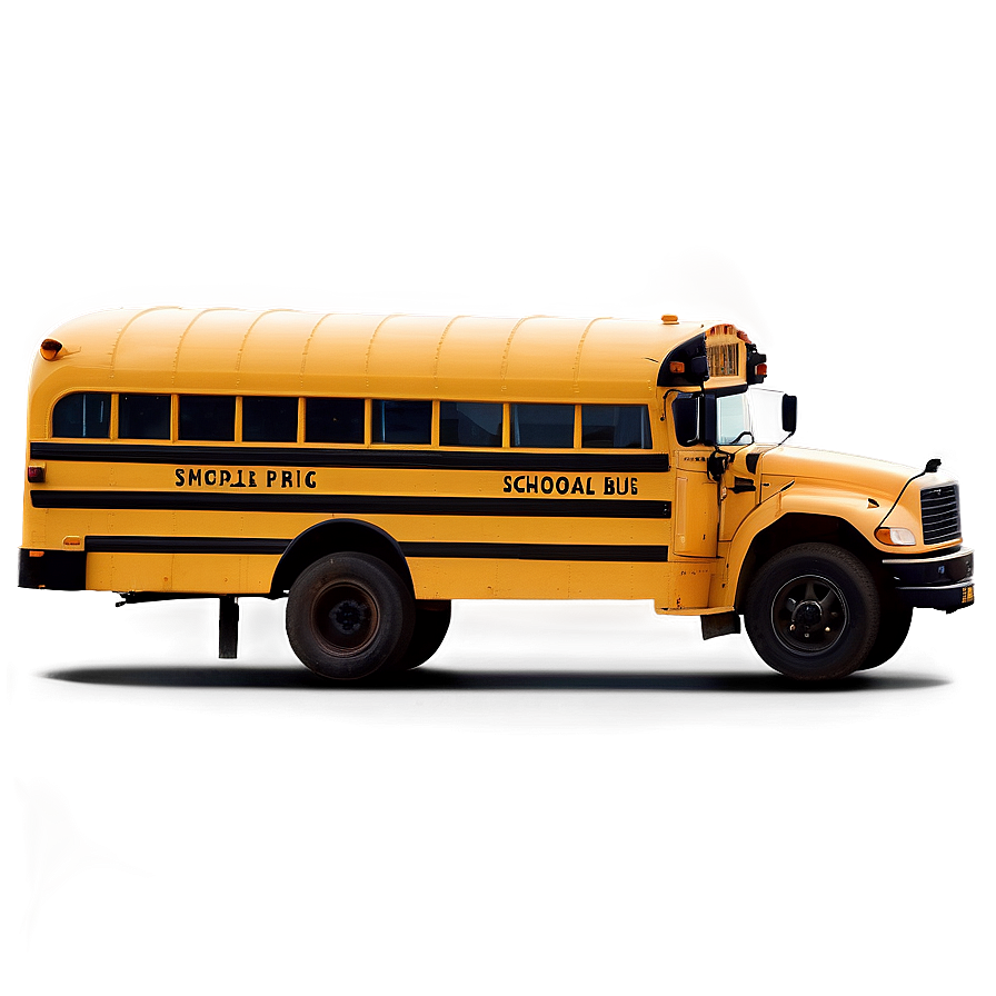 School Bus On Field Trip Png Srd21