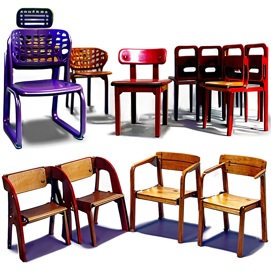 School Chair Collection Png Efa78