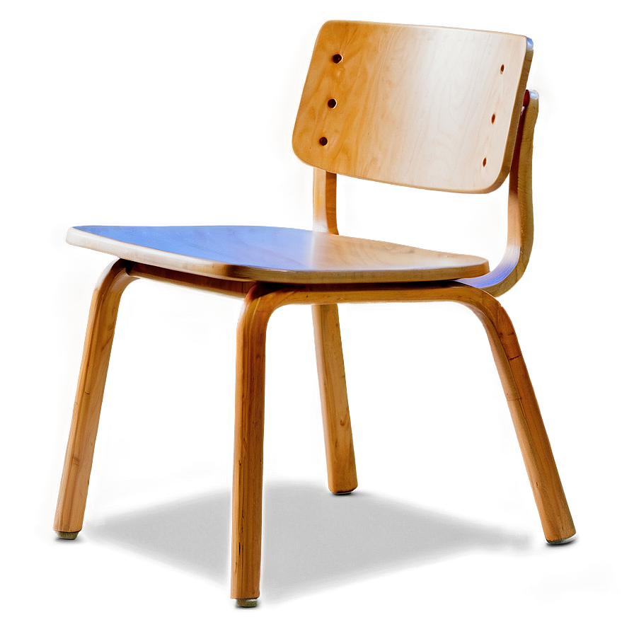 School Chair Side View PNG 06212024 PNG image with a transparent background, free high-resolution download